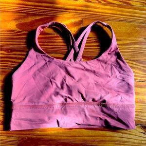 Lululemon Energy Bra Size 8 Canyon Orange